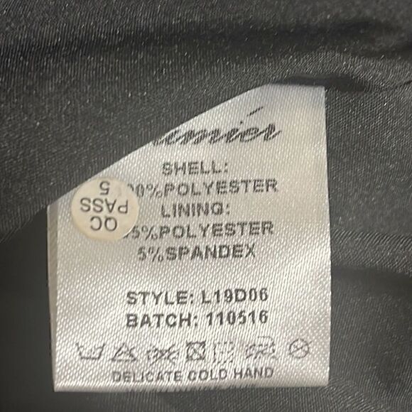 Lumier by Bariano Dress Womens XS pleated chiffon mini  Ruffles Australia black - Picture 10 of 12